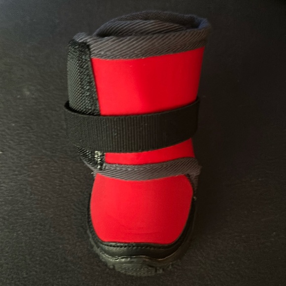 NWT DOG SHOE PROTECTORS RED AND BLack#e - Picture 2 of 7